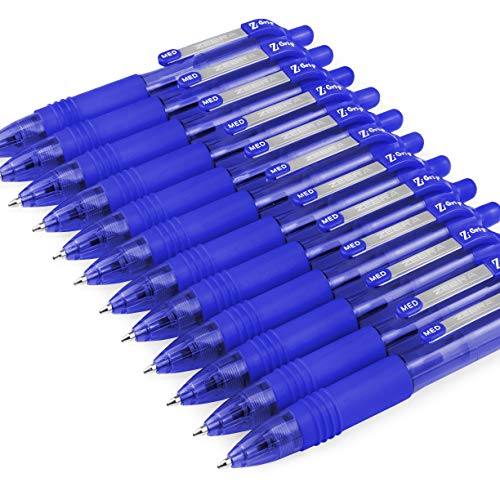 Zebra Z-Grip Smooth Mini-Kugelschreiber, einziehbar, 1,0 mm, Blau, 12 Stück Zebra Z-Grip Smooth Mini-Kugelschreiber, einziehbar, 1,0 mm, Blau, 12 Stück von ZEBRA