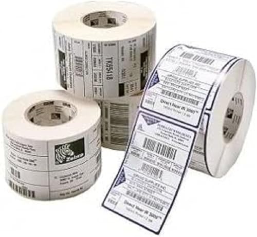 Zebra Z-Perform 1000d – Drucker-Etiketten direkt Wärme, Rolle, Permanent Adhesive, 100 mm x 50 mm, 20 cm, 7,6 cm von Zebra