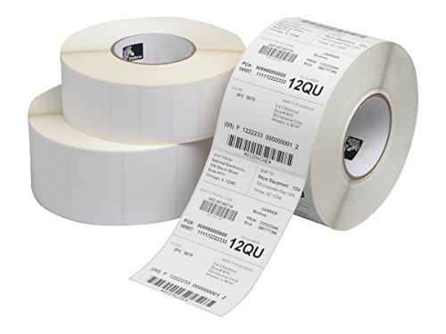 Zebra Z-Select 2000T, 102 x 64 mm, 1100 Labels, C-25 mm, Box Of 4, 475 Labels, Perfo Box Of 12 von Zebra Technologies