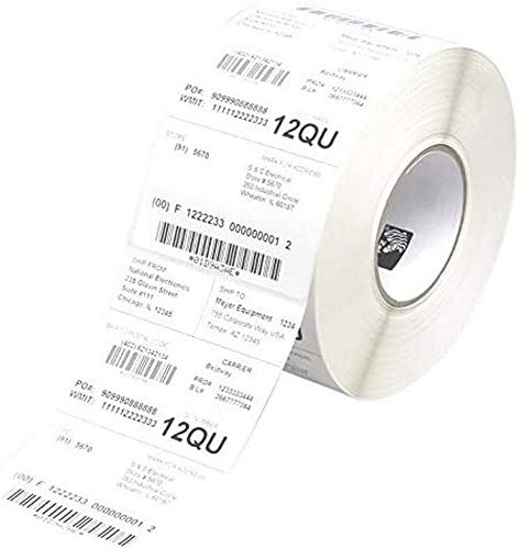 Zebra Z-Ultimate 3000T, 4240 Labels, C-76 mm, Box Of 8, 2580 Labels, C-25 mm, Box Of 12 von Zebra