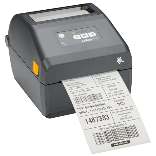 Zebra ZD421d, 8 Punkte/mm (203dpi), RTC, USB, USB-Host, Bluetooth (BLE), Ethernet (LAN) - ZD4A042-D0EE00EZ von ZEBRA