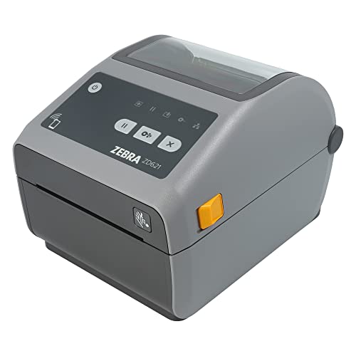 Zebra ZD621d Drucker mit Abreißkante - 203 DPI - Thermodirekt - 104 mm max. Druckbreite, BTLE, LAN, seriell (RS-232), USB, USB-Host Schnittstellen (ZD6A042-D0EF00EZ) von Zebra