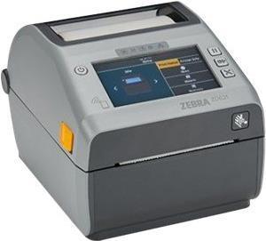 Zebra ZD621d - Etikettendrucker - Thermodirekt - Rolle (10,8 cm) - 300 dpi - bis zu 152 mm/Sek. - USB 2.0, LAN, seriell, USB-Host, NFC, Wi-Fi(ac), Bluetooth 4.1, Bluetooth LE - Grau - Sonderposten von Zebra