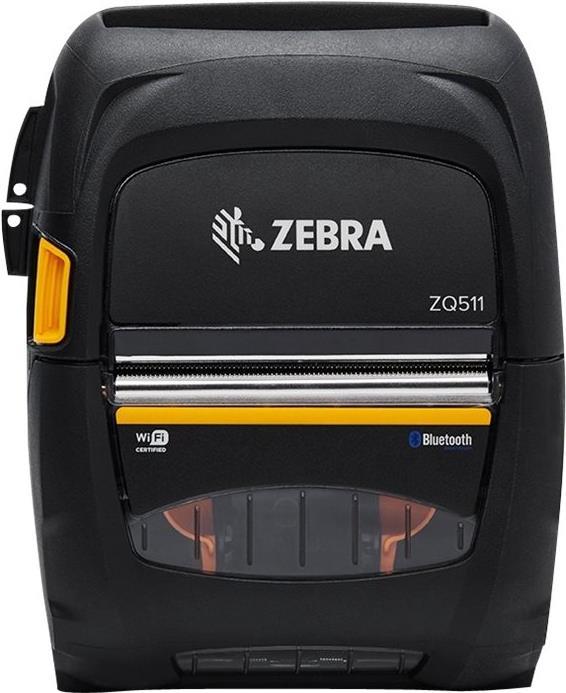 Zebra ZQ500 Series ZQ511 - Etikettendrucker - Thermopapier - 8 cm Rolle - 203 dpi - bis zu 127 mm/Sek. - USB 2.0, Wi-Fi(ac), Bluetooth 4.1 LE (ZQ51-BUW000E-00) von Zebra