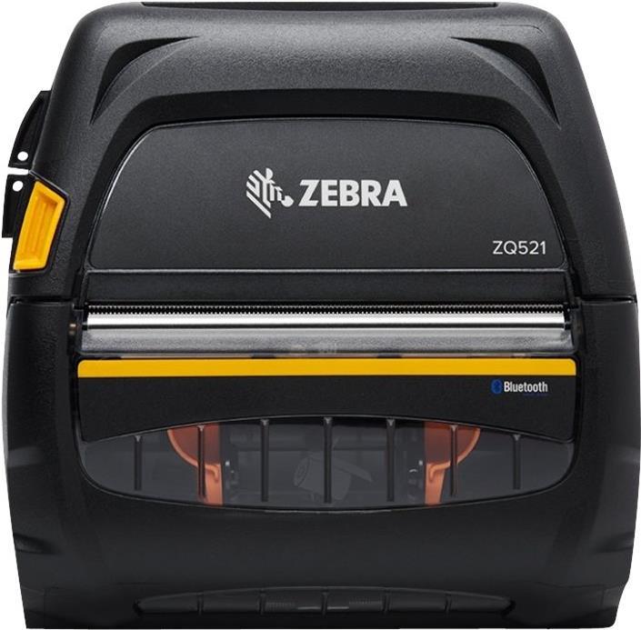 Zebra ZQ500 Series ZQ521 - Etikettendrucker - Thermopapier - Rolle (11,3 cm) - 203 dpi - bis zu 127 mm/Sek. - USB 2.0, NFC, Wi-Fi(ac), Bluetooth 4.1 - Abrisskante von Zebra