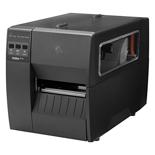 Zebra ZT111 Drucker mit Abreißkante - 203 DPI - Thermodirekt, Thermotransfer - 104 mm max. Druckbreite, Bluetooth, LAN, USB, USB-Host, seriell (RS-232) Schnittstellen (ZT11142-T0E000FZ) von Zebra