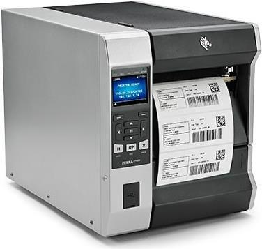 Zebra ZT620 - Industrial Series - Etikettendrucker - Thermodirekt / Thermotransfer - Rolle (18 cm) - 300 dpi - bis zu 203 mm/Sek. - USB 2.0, seriell, Gigabit LAN, USB-Host, NFC, Bluetooth 4.0, Wi-Fi(ac) - Abrisskante von Zebra