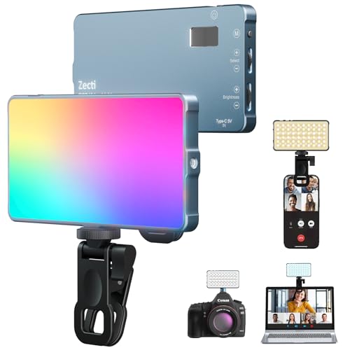 Zecti 96 LED Selfie-Licht Telefonlicht mit Metall-Blitzschuh und Clip Videolampe mit Hot Shoe und Lichtgriff, für Camcorder DSLR Nikon Pentax Panasonic Sony Samsung Zecti 96 LED Selfie-Licht Telefonlicht mit Metall-Blitzschuh und Clip Videolampe mit Hot Shoe und Lichtgriff, für Camcorder DSLR Nikon Pentax Panasonic Sony Samsung von Zecti