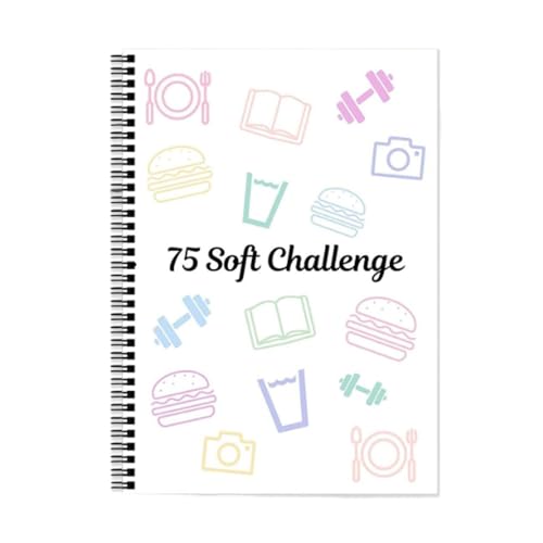 A4 Soft Challenge Planner Notizbuch, 75 Herausforderungs Planungsblätter, Täglicher Planungsordner Mit Trackern & Übersichten Für Homeoffice Studium Reisen Arbeitsurlaub A4 Soft Challenge Planner Notizbuch, 75 Herausforderungs Planungsblätter, Täglicher Planungsordner Mit Trackern & Übersichten Für Homeoffice Studium Reisen Arbeitsurlaub von Zegaqae