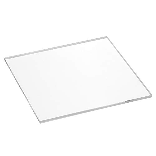 Acrylplatte 150x150x4mm transparent, rundum glänzend polierte Seitenkanten/Acryl/Acrylglas/Acrylscheibe - Zeigis® von Zeigis