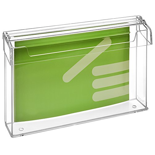 DIN A4 Prospektbox/Prospekthalter/Flyerhalter im Querformat, wetterfest, für Außen, mit Deckel, aus glasklarem Acrylglas - Zeigis® von Zeigis