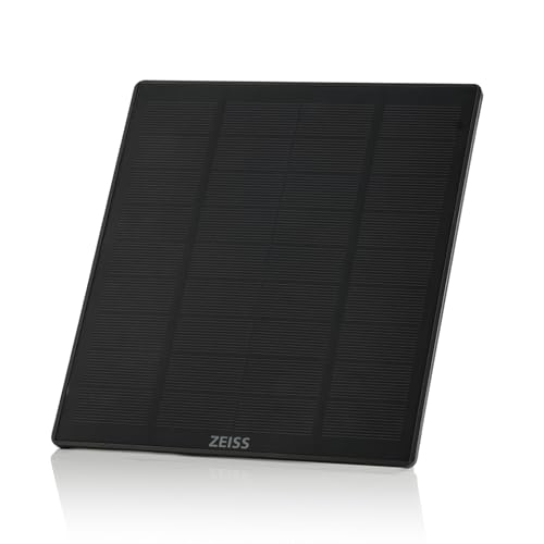 ZEISS Solarpanel - Solar Ladegerät für Wildkamera 10000mah powerbank mit solar outdoor externer Akku Solar IP66 Schutzklasse Ladegerät tragbar Solarzelle 5 Meter Kabel von Zeiss