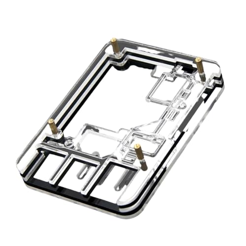 Zeizafa Klares Acrylgehäuse Für 5 Mit Abluftloch Perfekte Passform Mit Offizieller Lüfterunterstützung Acrylgehäuse von Zeizafa