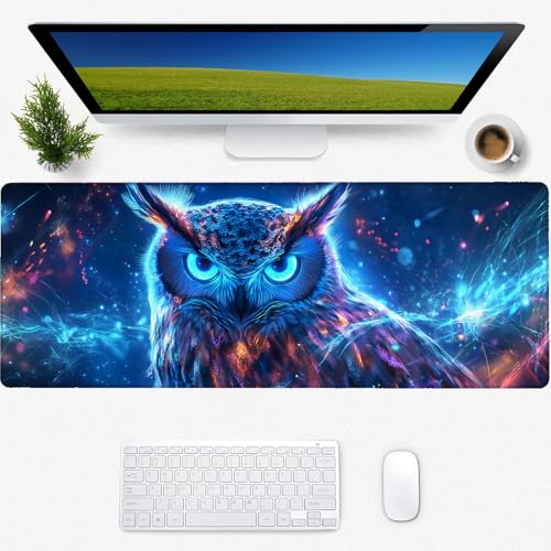 Gaming-Mauspad, Schreibtischmatte, rutschfeste Gummiunterseite, coole ästhetische Mauspads für Computer, Laptop, Tastatur, Büro, Schule, Zuhause, Desktop-Zubehör, Dekoration, 80 x 30 cm Gaming-Mauspad, Schreibtischmatte, rutschfeste Gummiunterseite, coole ästhetische Mauspads für Computer, Laptop, Tastatur, Büro, Schule, Zuhause, Desktop-Zubehör, Dekoration, 80 x 30 cm von Zeleda