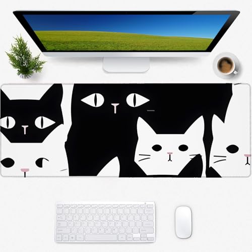 Gaming-Mauspad, Schreibtischmatte, rutschfeste Gummiunterseite, coole ästhetische Mauspads für Computer, Laptop, Tastatur, Büro, Schule, Zuhause, Desktop-Zubehör, Dekoration, 80 x 30 cm Gaming-Mauspad, Schreibtischmatte, rutschfeste Gummiunterseite, coole ästhetische Mauspads für Computer, Laptop, Tastatur, Büro, Schule, Zuhause, Desktop-Zubehör, Dekoration, 80 x 30 cm von Zeleda