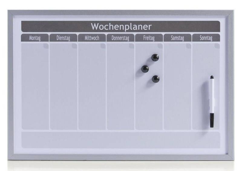 Zeller Tageseinteilung Wochenplaner 60,0 x 40,0 cm von Zeller