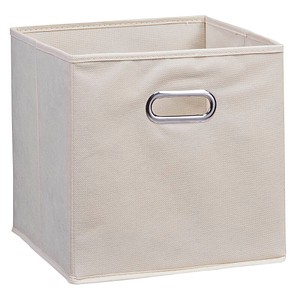 Zeller Aufbewahrungsbox 30,0 l beige 32,0 x 32,0 x 32,0 cm von Zeller