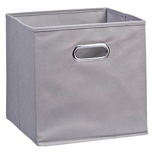 Zeller Aufbewahrungsbox 30,0 l grau 32,0 x 32,0 x 32,0 cm von Zeller