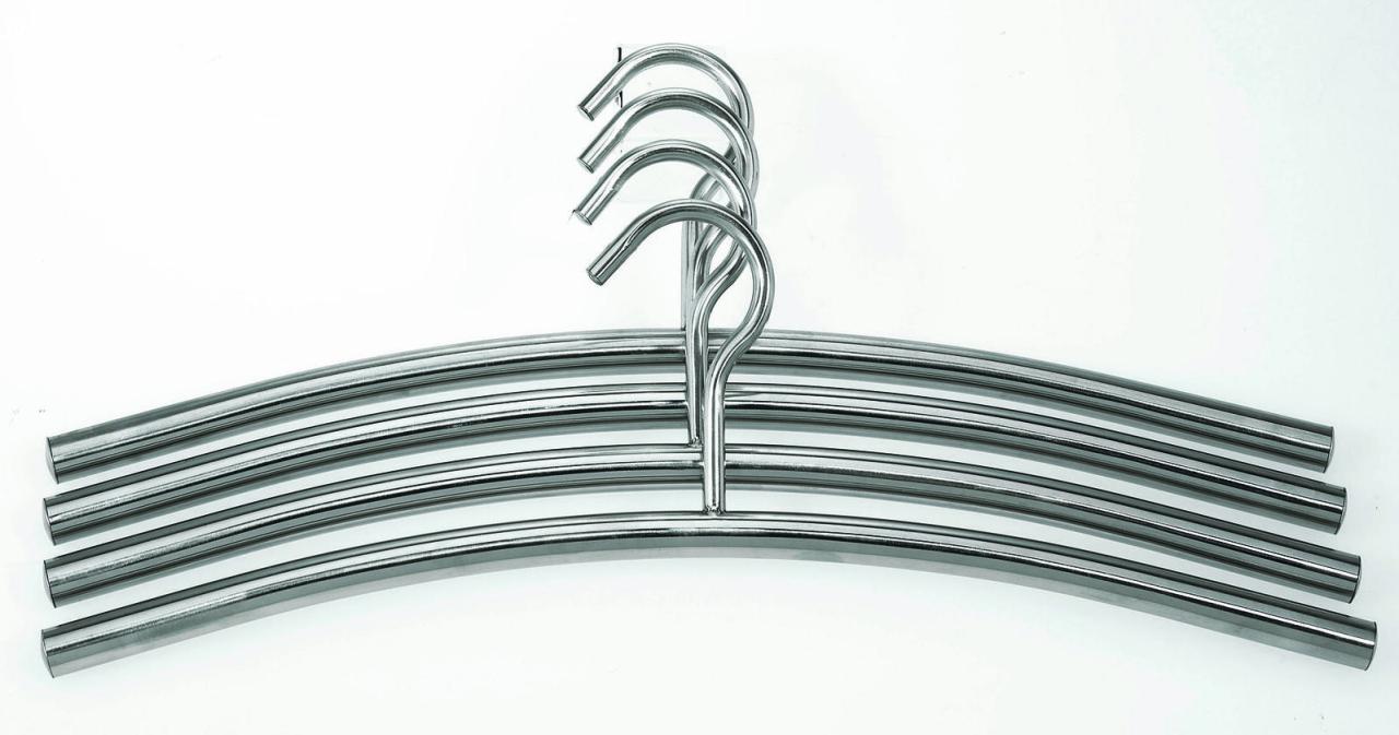 Zeller Kleiderbügel silber Zeller Kleiderbügel silber von Zeller