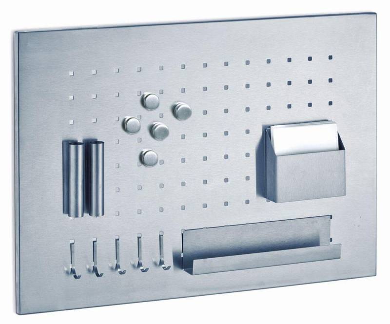 Zeller Magnettafel 50,0 x 35,0 cm silber von Zeller