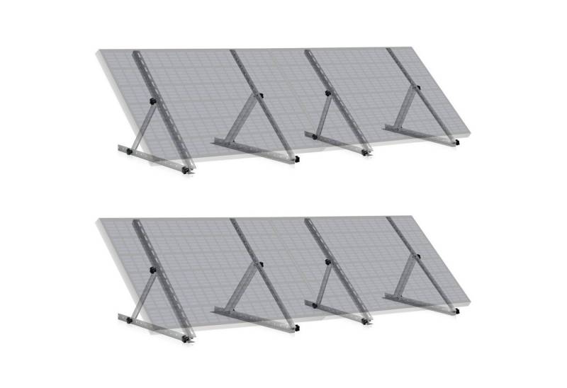 Zelsius Zelsius Aluminium Solarmodul Halterung, von 0 bis 90 Grad, für vier Pa Solarmodul-Halterung von Zelsius