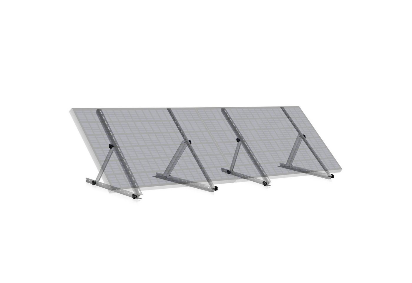 Zelsius Zelsius Aluminium Solarmodul Halterung, von 0 bis 90 Grad, für zwei Pa Solarmodul-Halterung von Zelsius