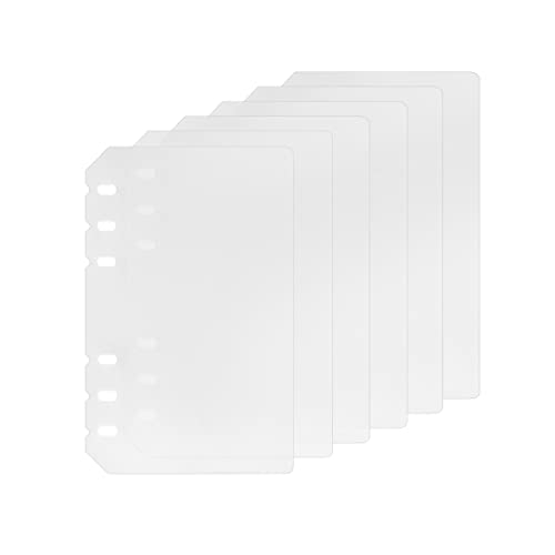 D Ringbuch-Zubehör Gestanzte Ordner-Taschen Teiler-Lineal-Registerkarte (Divider, A6) von Zelten