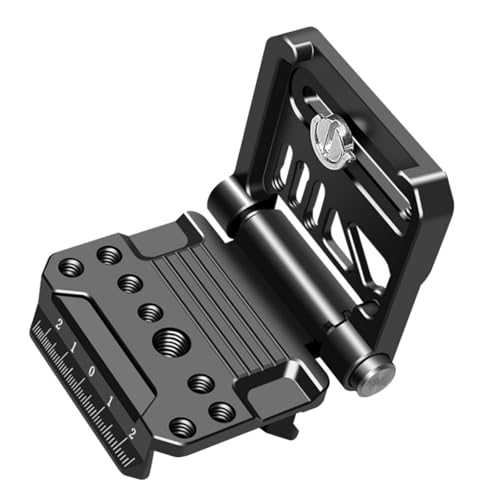 Faltbare DSLR-Kamera-L-förmige Schnellwechsel-Stativplatte mit 1/4 3/8 Gewindelöchern für einfache horizontale vertikale Nutzung Faltbare DSLR-Kamera-L-förmige Schnellwechsel-Stativplatte mit 1/4 3/8 Gewindelöchern für einfache horizontale vertikale Nutzung von Zemusinet