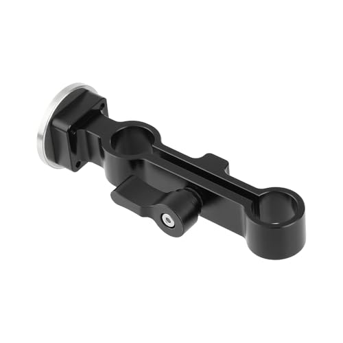 Standard 15 mm Doppel-Port-Stangen-Klemmschienen, Blockverbindungshalterung für DSLR-Kamera, 15 mm Stangensysteme Zubehör Standard 15 mm Doppel-Port-Stangen-Klemmschienen, Blockverbindungshalterung für DSLR-Kamera, 15 mm Stangensysteme Zubehör von Zemusinet