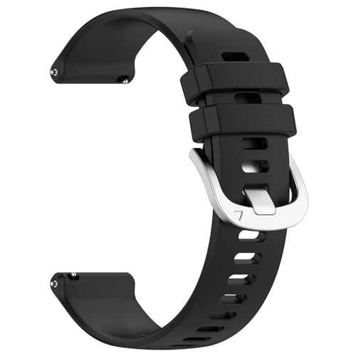 Zemusinet Verstellbares Silikon-Armband 22 mm für 265S/255S Smartwatch, stilvolles Uhrenarmband, Ersatzarmband Zemusinet Verstellbares Silikon-Armband 22 mm für 265S/255S Smartwatch, stilvolles Uhrenarmband, Ersatzarmband von Zemusinet