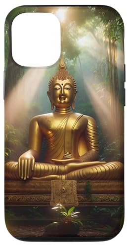 Buddha im Wald Hülle für iPhone 12/12 Pro von Zen Creations