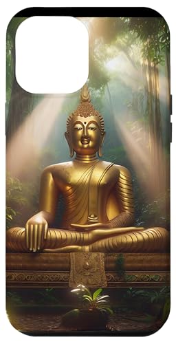Buddha im Wald Hülle für iPhone 12 Pro Max von Zen Creations