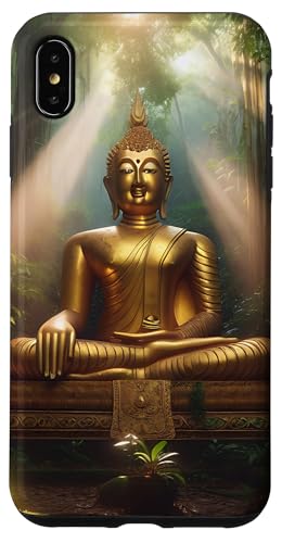 Buddha im Wald Hülle für iPhone XS Max von Zen Creations