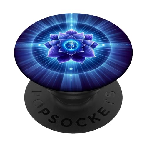 Drittes Auge Chakra Innere Weisheit Heilige Geometrie PopSockets Klebender PopGrip Drittes Auge Chakra Innere Weisheit Heilige Geometrie PopSockets Klebender PopGrip von Zen Creations
