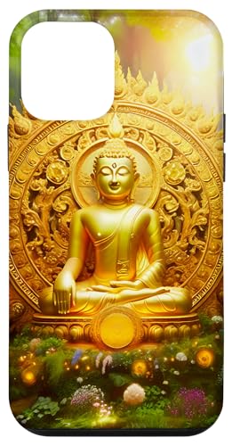 Goldener Buddha Hülle für iPhone 12 mini von Zen Creations