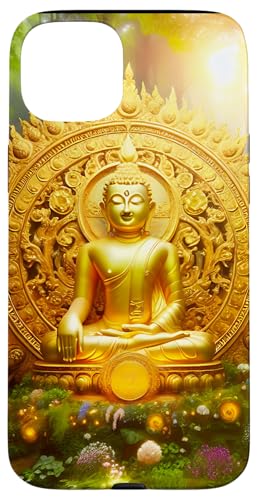 Goldener Buddha Hülle für iPhone 15 Plus von Zen Creations