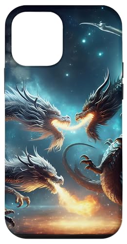 Kämpfende Drachen Hülle für iPhone 12 mini Kämpfende Drachen Hülle für iPhone 12 mini von Zen Creations