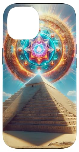 Pyramide Heilige Geometrie Namaste Hülle für iPhone 14 von Zen Creations