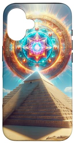 Pyramide Heilige Geometrie Namaste Hülle für iPhone 16 von Zen Creations
