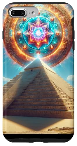 Pyramide Heilige Geometrie Namaste Hülle für iPhone 7 Plus/8 Plus Pyramide Heilige Geometrie Namaste Hülle für iPhone 7 Plus/8 Plus von Zen Creations