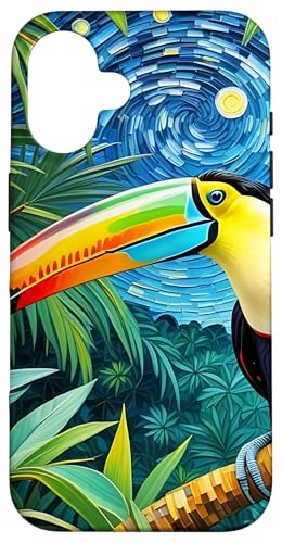 Tukan im Amazonas-Regenwald Hülle für iPhone 16 von Zen Creations