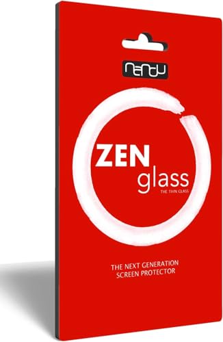 ZenGlass (2 Stück Flexible Glas-Folie kompatibel mit Wiko Wim Lite Schutzfolie I Display-Schutzfolie 9H I (Kleiner Als Das Gewölbte Display) von ZenGlass