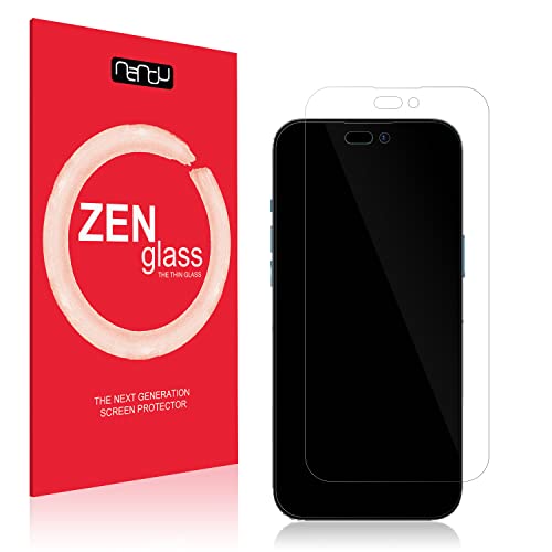 ZenGlass Flexible Glas-Folie kompatibel mit Apple iPhone 14 Pro Max Schutzfolie I Display-Schutzfolie 9H von ZenGlass