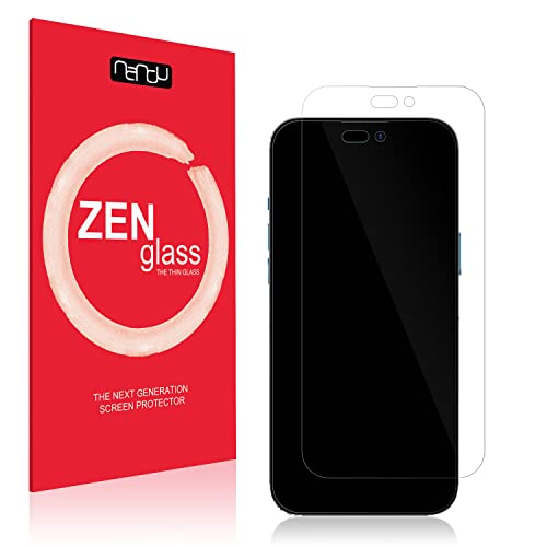 ZenGlass Flexible Glas-Folie kompatibel mit Apple iPhone 14 Pro Schutzfolie I Display-Schutzfolie 9H von ZenGlass