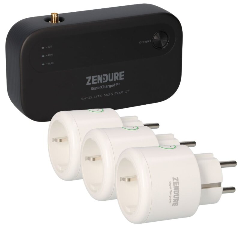 3x Smart Plug Satellite Zendure + Zendure Strommessgerät 0% MwSt nach §12 Abs. 3 UstG 3x Smart Plug Satellite Zendure + Zendure Strommessgerät 0% MwSt nach §12 Abs. 3 UstG von Zendure