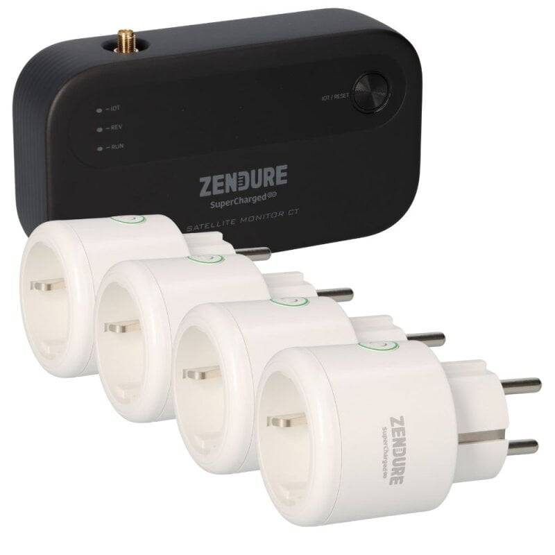 4x Smart Plug Satellite Zendure + Zendure Strommessgerät von Zendure
