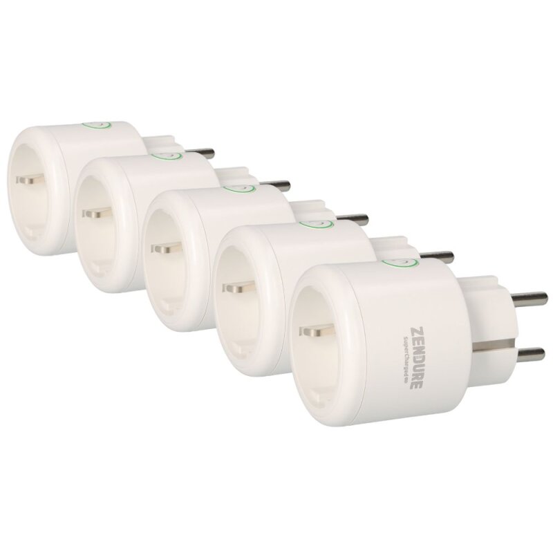 5x Smart Plug Satellite WiFi & Timer Funktion Zendure 0% MwSt nach §12 Abs. 3 UstG 5x Smart Plug Satellite WiFi & Timer Funktion Zendure 0% MwSt nach §12 Abs. 3 UstG von Zendure
