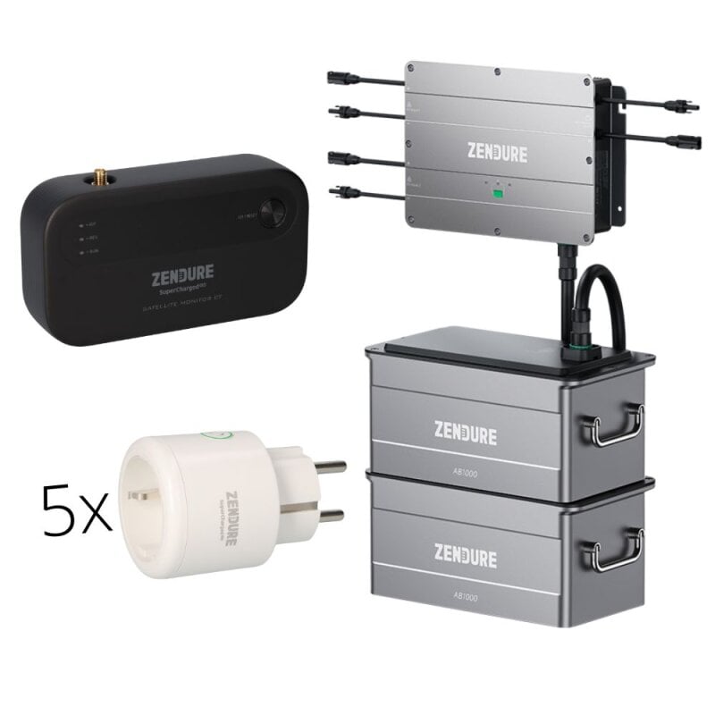 5x Smart Plug Satellite Zendure + Strommessgerät + 2x AB1000 0% MwSt nach §12 Abs. 3 UstG 5x Smart Plug Satellite Zendure + Strommessgerät + 2x AB1000 0% MwSt nach §12 Abs. 3 UstG von Zendure