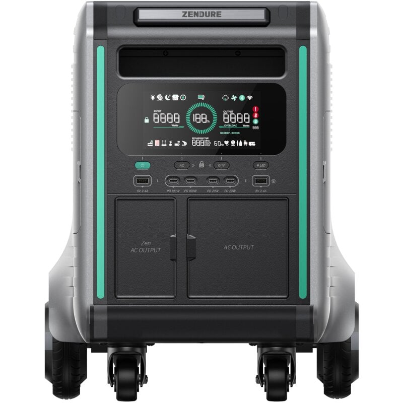 Zendure Powerstation SuperBase V 6400, 6438Wh / 3800W mit 0% MwSt nach §12 Abs. 3 UstG Zendure Powerstation SuperBase V 6400, 6438Wh / 3800W mit 0% MwSt nach §12 Abs. 3 UstG von Zendure