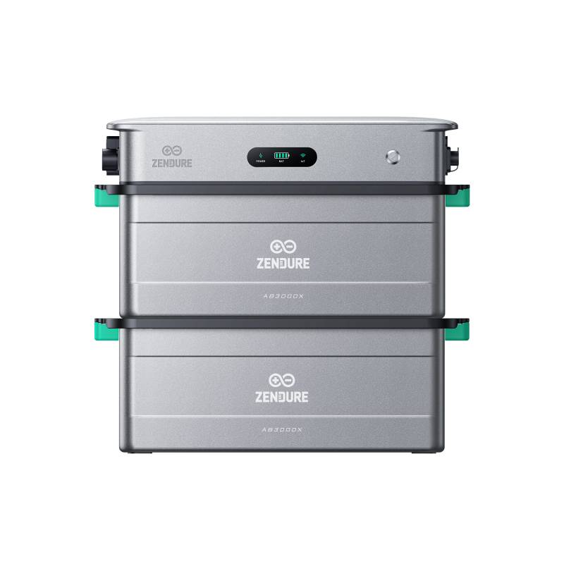 Zendure SolarFlow 2400 AC + 2x AB3000X 48V 120Ah 5760Wh von Zendure